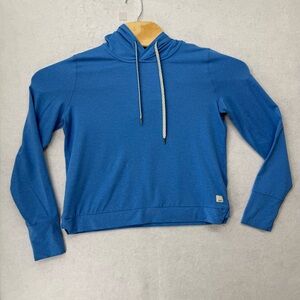 Vuori Women's Halo Essential Hoodie Baltic Heather Size Small VW226